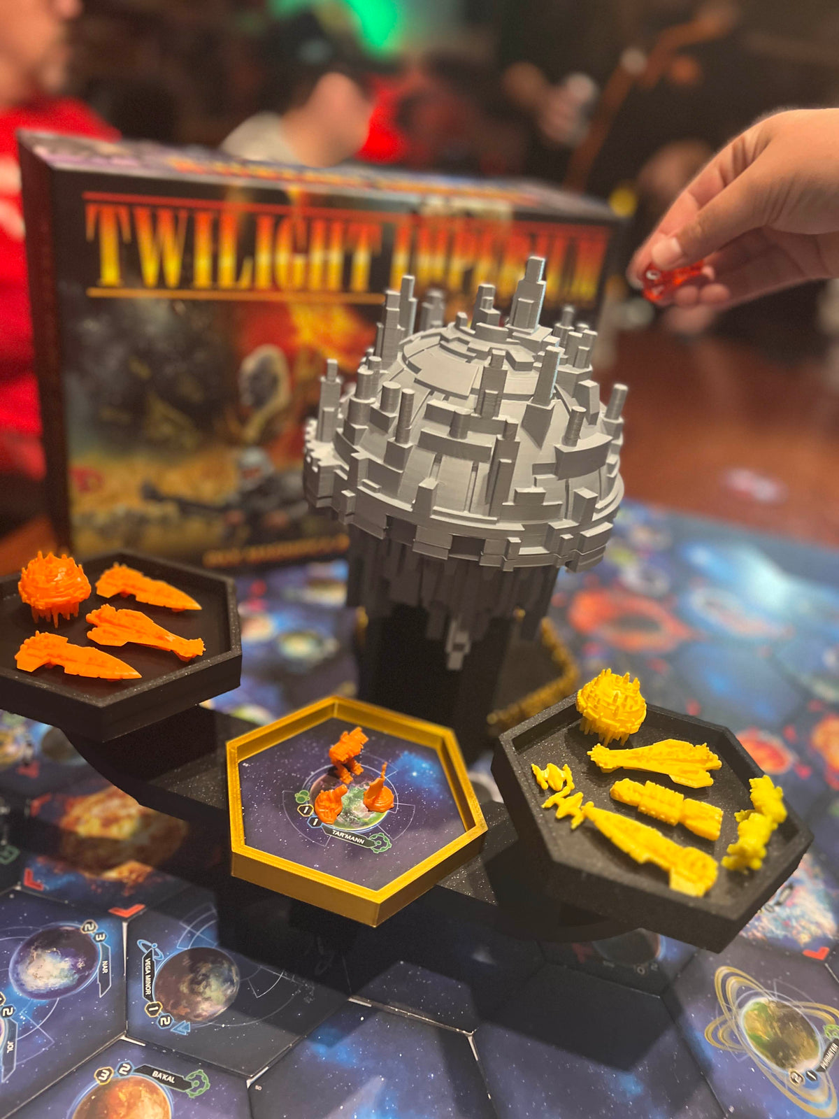 War Sun Dice Tower for Twilight Imperium
