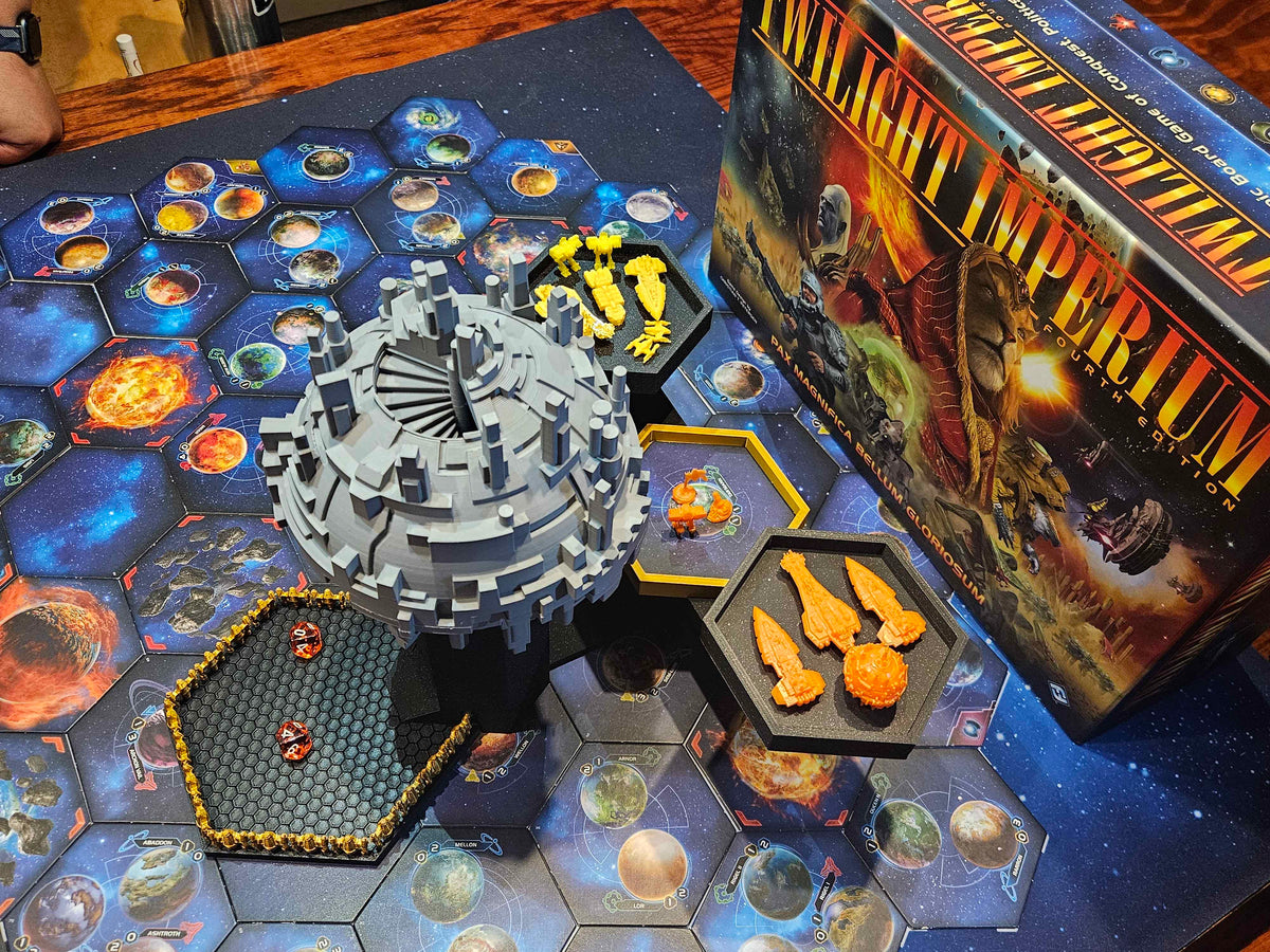 War Sun Dice Tower for Twilight Imperium